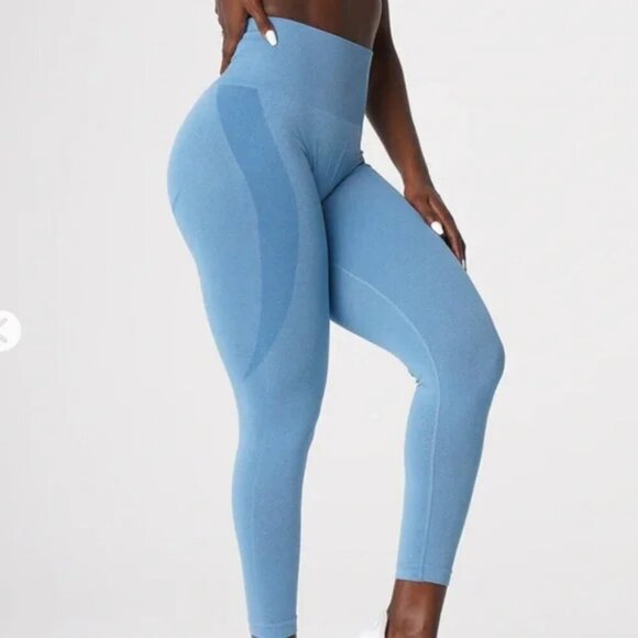 NVGTN Light Blue Leggings - Picture 1 of 8